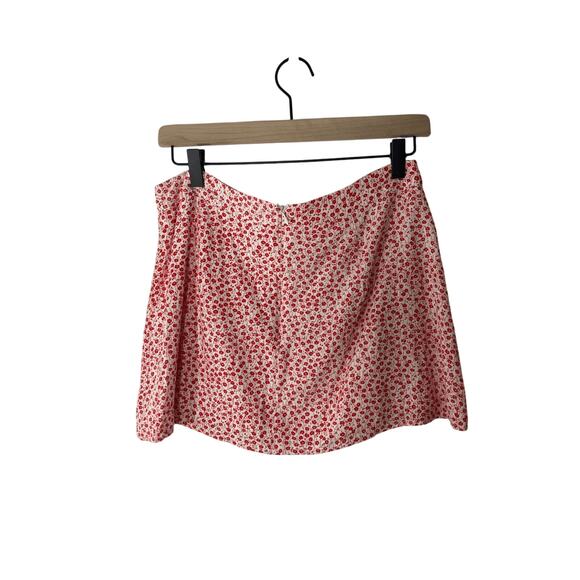 Anna Grace Y2K Printed Mon Cheri Floral Cherry Girl CMini Skirt - Picture 4 of 5